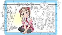 muina采集到速写 线稿 动态