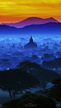 蒲甘，缅甸神奇的天空
Magical Sky of Bagan, Burma