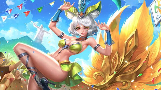 妲己热情桑巴去衣4k