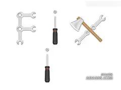 ps手绘教程-用PS钢笔工具来绘制超逼真的常用日常工具五件套- 绘图- 图片处理- 学习教程类- 我的自学网-我要自学网-免费教程|ps视频教程下载|PS抠图教程|自学设计|设计教程|平面教程|设计培训-我爱自学网