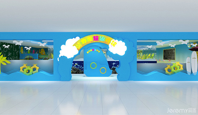 广州泰迪熊儿童游泳馆SI系统设计 - 案...
