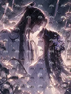 AI版权图古风男女1185