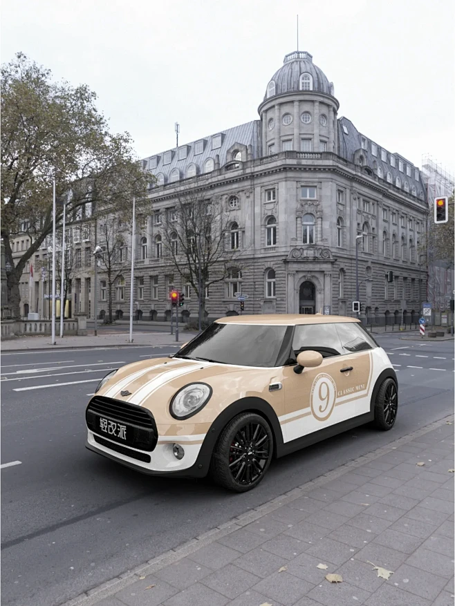 涂装复古巴士mini Cooper Diy 爱了爱了-花瓣网