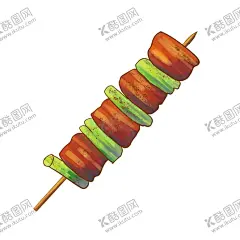 手绘美食烤串插画   【酷图网】烤串,撸串,烧烤,烤肉串,牛肉串,羊肉串,撸串串,烤羊肉串,美食插画,烧烤插画,烤串插画,烧烤肉串,插画,手绘烧烤,烧烤涂鸦,商业插画,餐饮美食