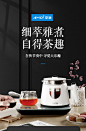 养生壶家用办公室多功能黑茶煮茶器全自动玻璃恒温保温蒸汽煮茶壶-tmall.com天猫