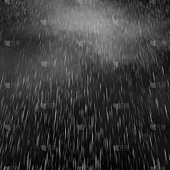 抽象壁纸与下落雨在黑色背景