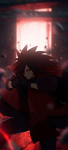落叶飞舞之处火亦生生不息。#火影忍者 #高清壁纸 #宇智波斑 - 抖音