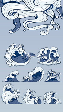 盲星采集到波浪