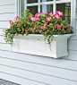2' Easy-Care Yorkshire Window Box with a Sub-Irrigation Water System