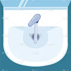 无人,水槽,分离着色,白色,华丽的,清新,简单背景,室内,图像,洗手池