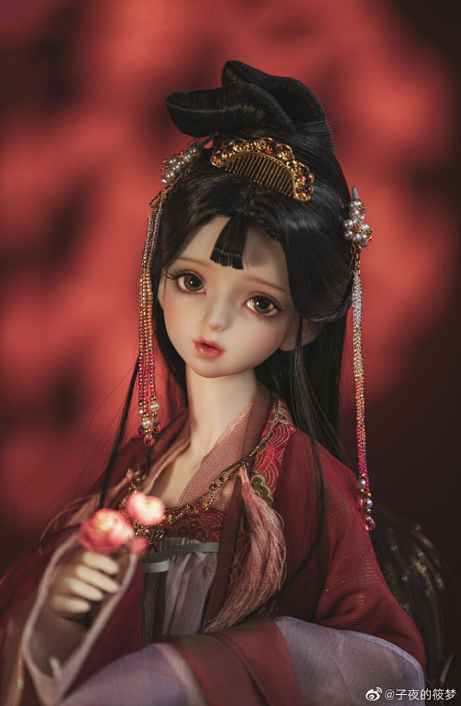 古风美人 SD娃娃 BJD 玩具 人偶 ...