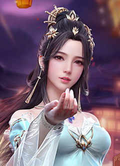 留香·采集到角色-中国风女