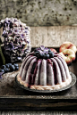 Peach And Blueberry Frozen Yogurt Cake