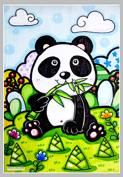 吾熙越缘采集到儿童画