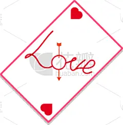 运气,雕刻图像,贺卡,情人节卡,白色,明信片,白昼,红色,单词,爱