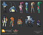 Skullgirls-Polished NPCS by Eyecager on deviantART