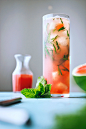 Watermelon, Fresh Herbs, & Sotol Cocktail | HonestlyYUM (honestlyyum.com) #DRINKTHESUMMER