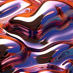 AI绘画 | 镭射渐变液态高清背景 : 借助Midjourney生成的高质量AI图，您可以免费使用并商业化，无需担心版权问题！\x0a\x0a◽描述词(Prompt)\x0achrome\x26amp;nbsp; l melt reflect powerful colors background underground y2k, 4k, city express, cyber\x0a\x0a◽原图尺寸\x0a1024x1024px\x0a\x0a◽原图编号#72\x0a回复关键词「 AI绘画\x26amp