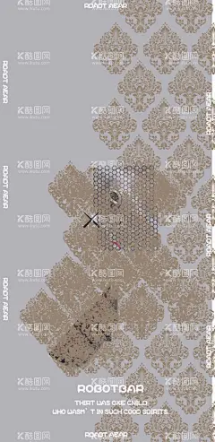 手机壳  手机壁纸  - 源文件下载【酷图网】手机壳,手机壁纸,暴力熊,花纹,花纹熊,机械熊,