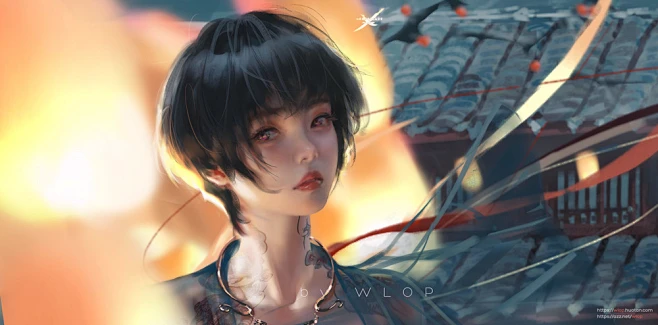 WLOP-花瓣网