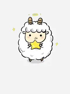 卡通小绵羊png免抠素材_新图网 https://ixintu.com 卡通 手绘 卡通插画 儿童插画 童话故事 小绵羊