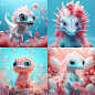 changshu_light_blue_background_Little_Dinosaur_magical_surreali_0b8d52ab-c7ca-4c80-bc44-64deae990bed