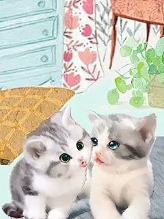 小清新唯美治愈系场景手绘渐变插画H5背景APP海报PSD设计UI素材-淘宝网