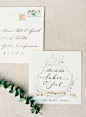 Stationery Wedding Inspiration - Style Me Pretty