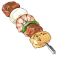 食：バーベキュー