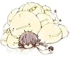 悬赏:求q版动漫人物,最好是吃饭时的萌图