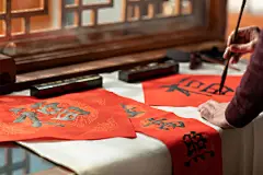 点击来源直接获取大图文件 |老年男士写春联