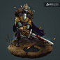 Marat Latypov's submission on The Legend of King Arthur - Game Character Art (real-time) : Challenge submission by Marat Latypov