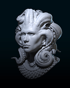 你当像鸟飞往你的山f采集到Zbrush