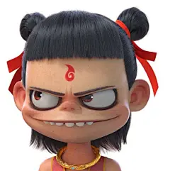 分享一组魔丸小哪吒的表情包，“我是小妖怪，逍遥又自在，杀人不眨眼，吃人不放盐”~ ​​​​