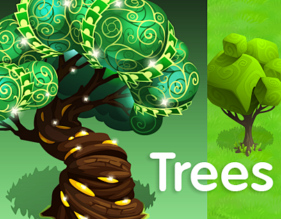 different trees : di...