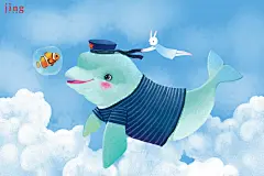 兔年插画 艾玩兔服饰壁纸可爱兔子 画儿晴天王净净 (62)