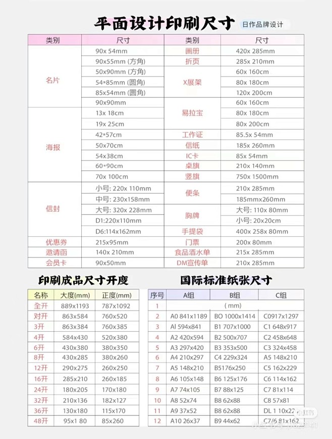 印刷尺寸