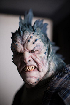 com谢尔雕塑工作室 怪物 面具 影视道具级 收藏品 白眼僵尸-淘宝网d