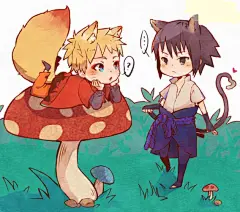 #动漫# #火影# #鸣人# #佐助#