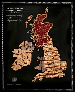 Caitlin Levin和Henry Hargreaves的美食地图（Food Map）灵感来源于他们的旅行，在每一段旅行中，他们发现食物往往是一个城市甚至一个国家的“名片”，于是，他们整理了多个国家、大洲的标志性食物，并把它们整理成视觉图谱，成为“美食地图”。

Caitlin Levin和Henry Hargreaves说：“我们用精致的食物、精心的摆放制作美食地图，以一种俏皮的方式展示出了各地的文化。通过这个项目，让大家意识到美食使人们走在了一起，聊聊天，说说话，甚至畅想未来。我们会把这个美丽的地