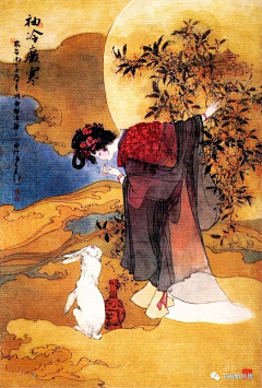 紫萌月采集到点墨中国: 工笔人物（一）