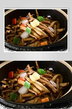 干烧什菌煲餐饮食品图片