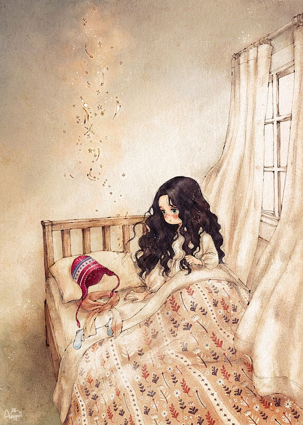 #温暖了一世界#韩国插画家AEPPOL的...