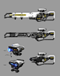 Unreal Tournament Rocket Launcher Concept, Adam Wood : Rocket Launcher design and paint scheme concepts for the new Unreal Tournament.

Credit to Pete Hayes for the 3D modelling.