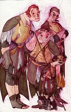 捷克插画艺术家suwi的欧美童话插画，仿佛回到妙趣童年