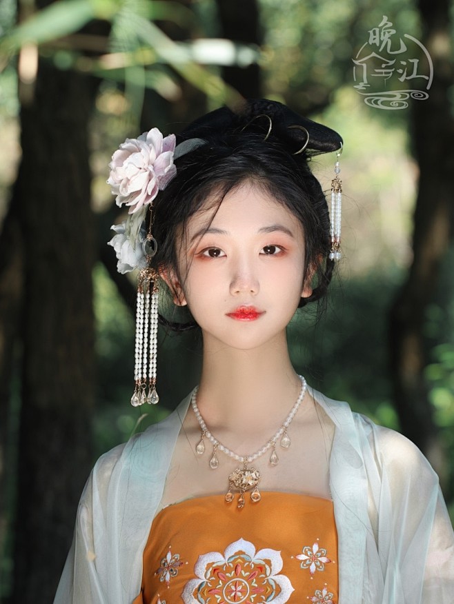 芍药 热缩花簪汉服发饰发簪古风头饰发钗簪子步摇流苏简约u型钗子-淘宝网