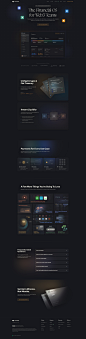 Starlight Landing Page Example: Starlight offers everything your company needs to operate in the crypto economy from setting up wallets, to buying crypto, to tracking expenses.
