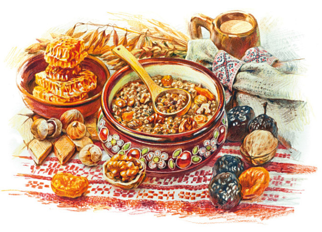 俄罗斯美食 | 俄罗斯插画师 Aleks...