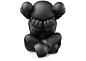 KAWS Separated Vinyl Figure Black