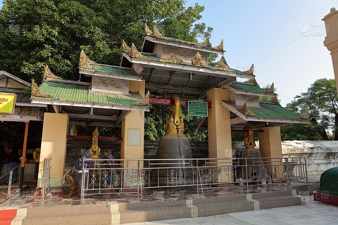 缅甸曼德勒的佛寺